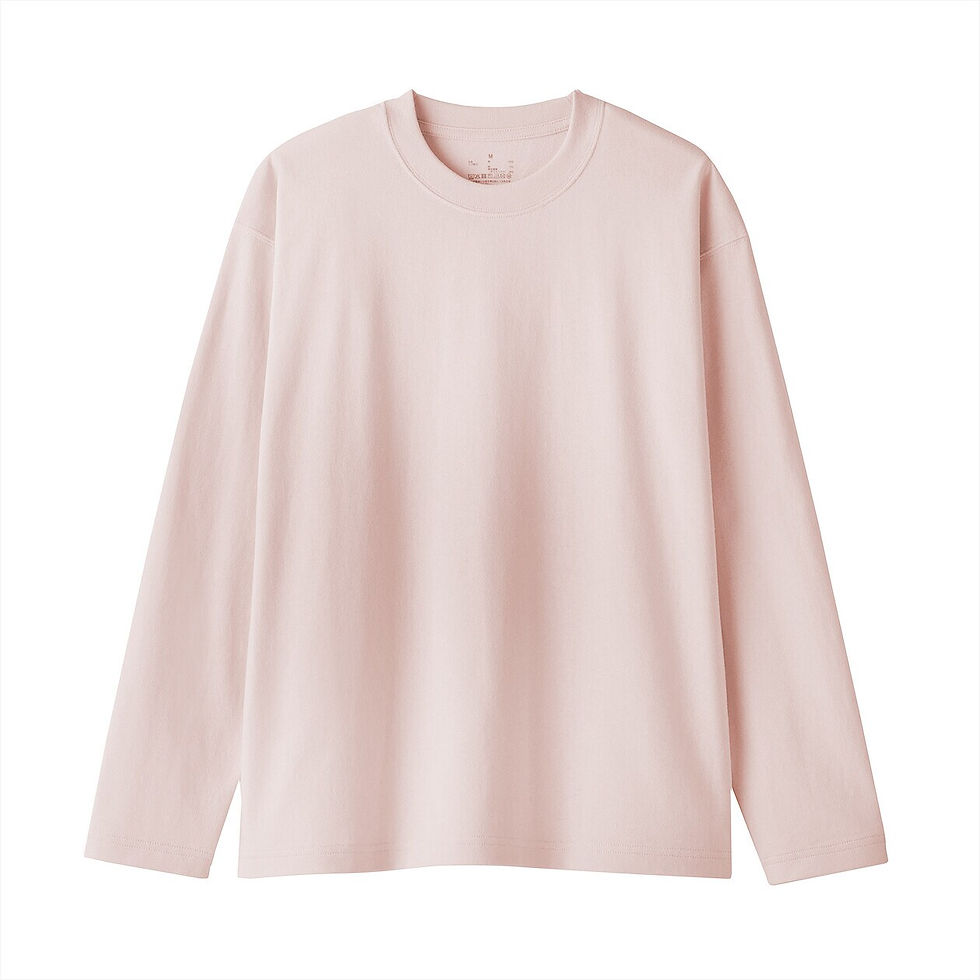 Thumbnail: Womens Two Threads Jersey Crew Neck Long Sleeve T-Shirt