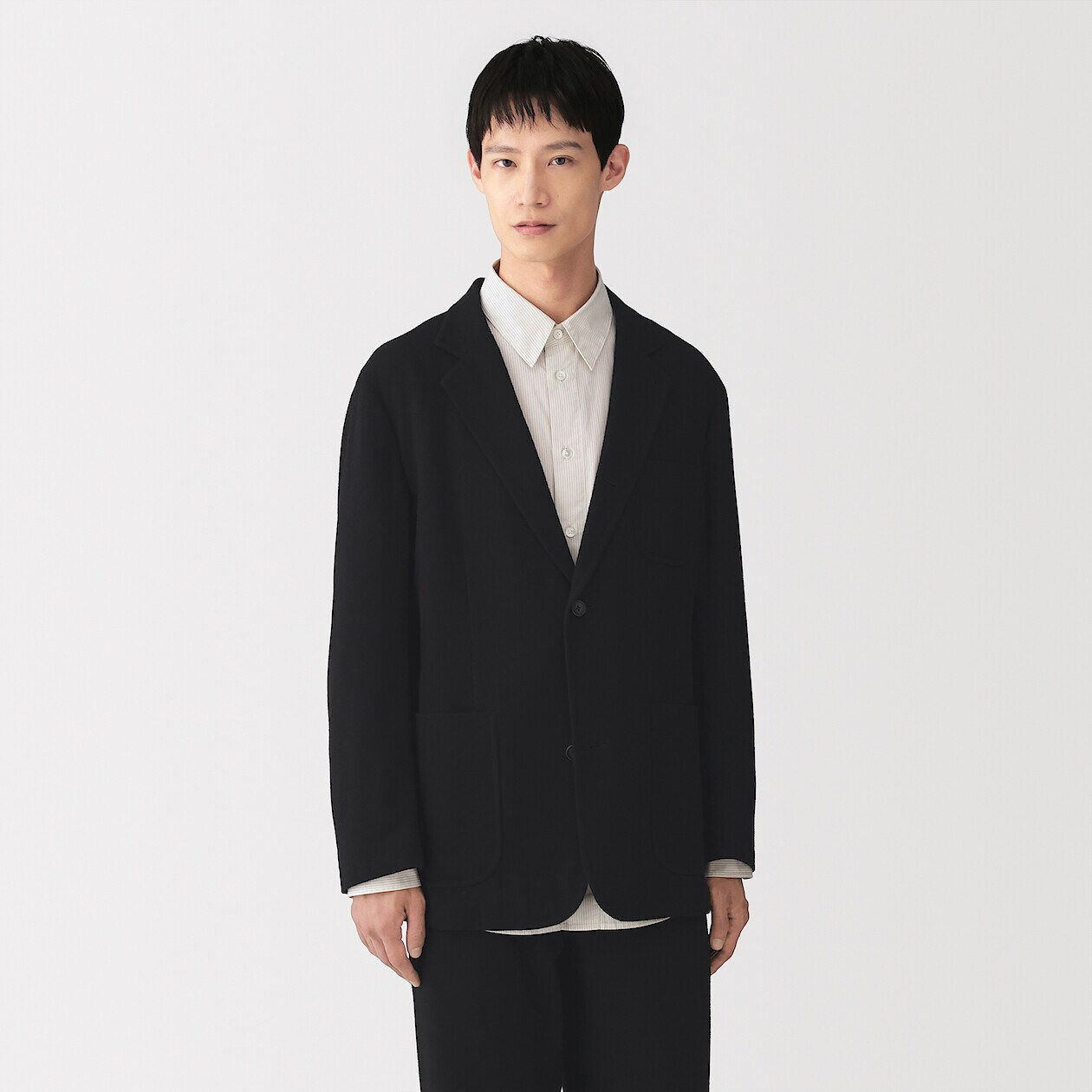 LABO Mens Reclaimed Cashmere Blended Tailored Jacket