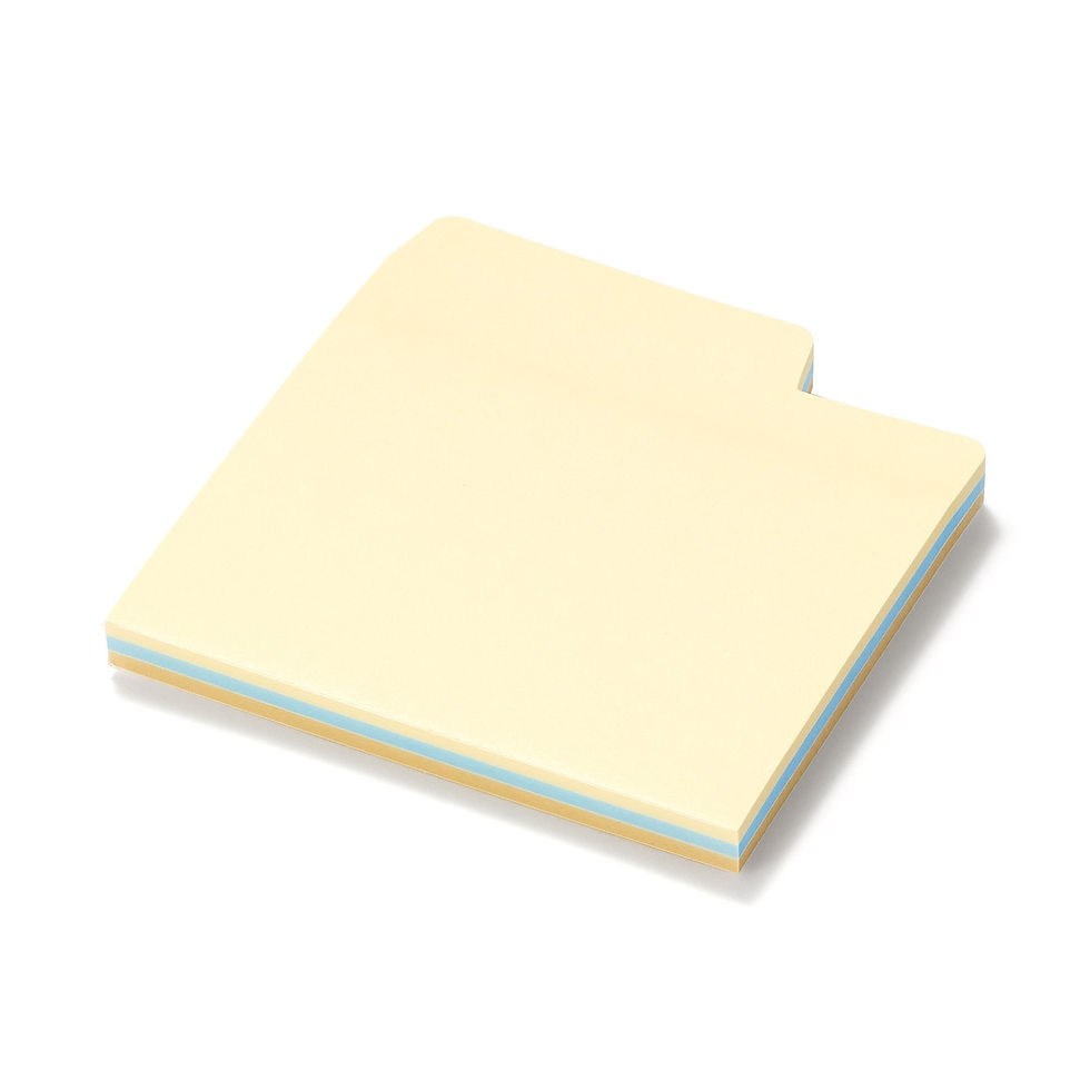 Index Tab Sticky Note