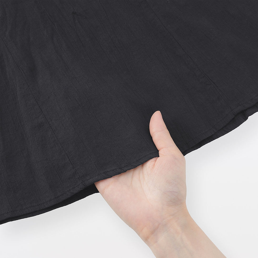 Thumbnail: Womens Irregular Crepe Sleeveless Blouse