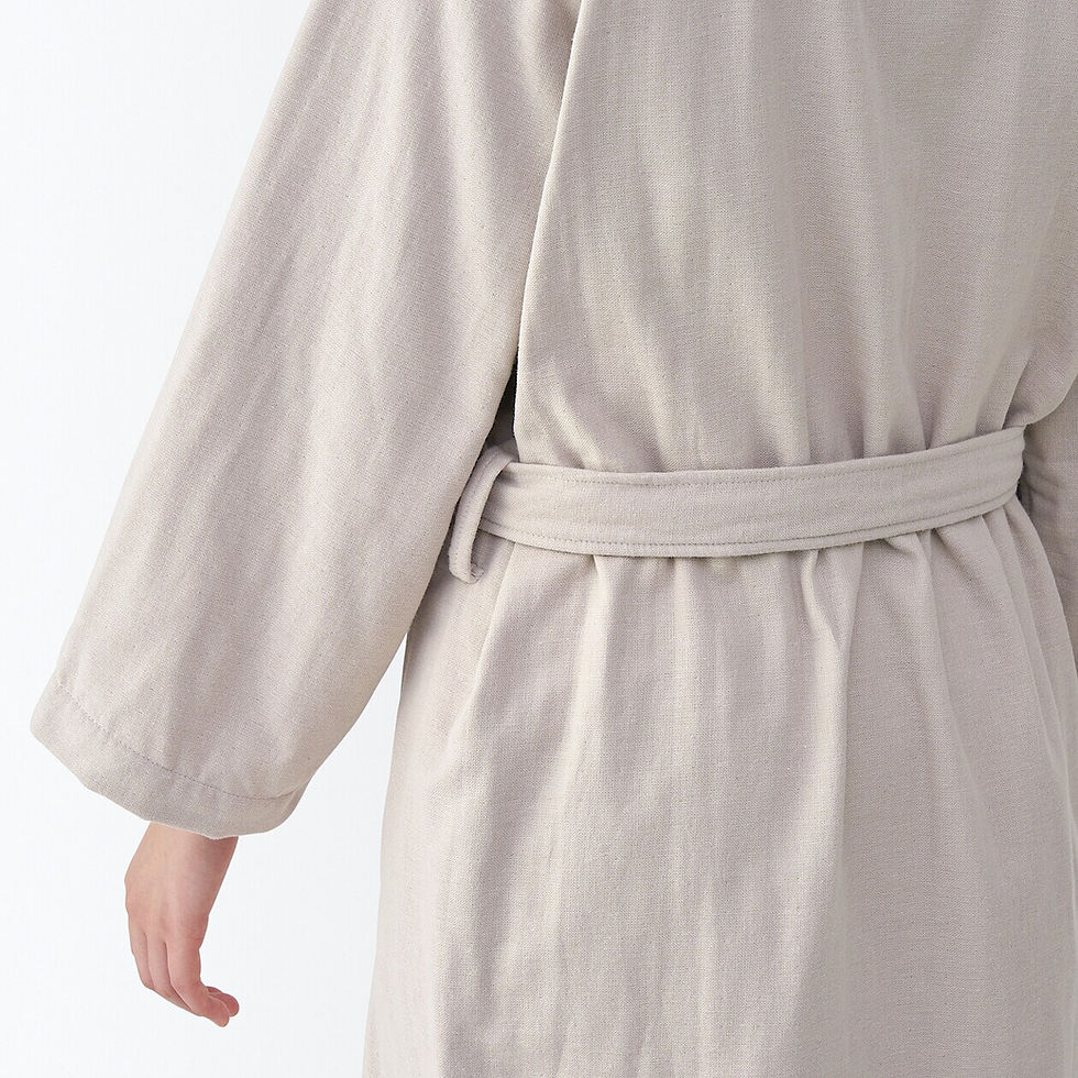 Thumbnail: Gauze Pile Bath Gown