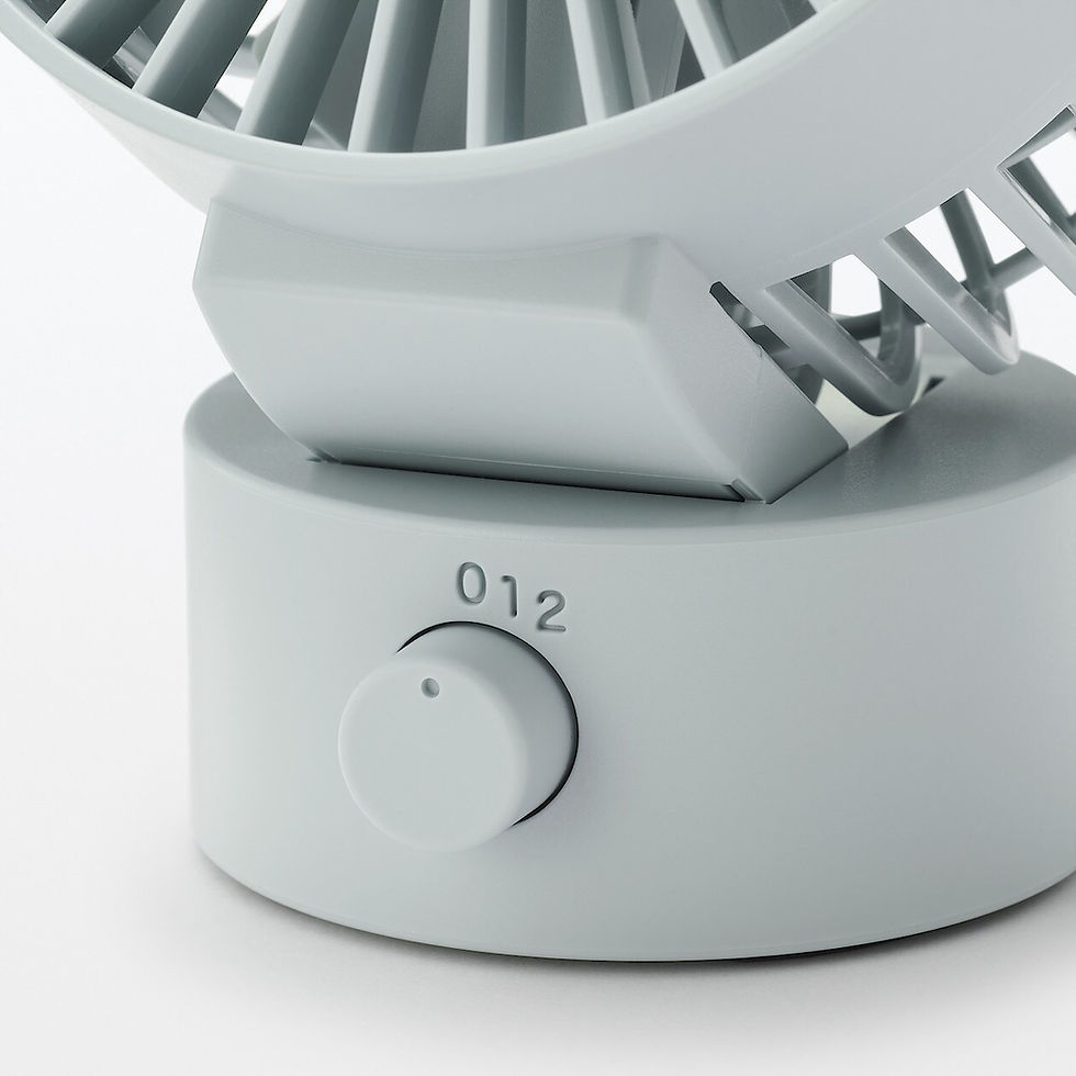 Thumbnail: [C] Low Noise Desk USB Fan