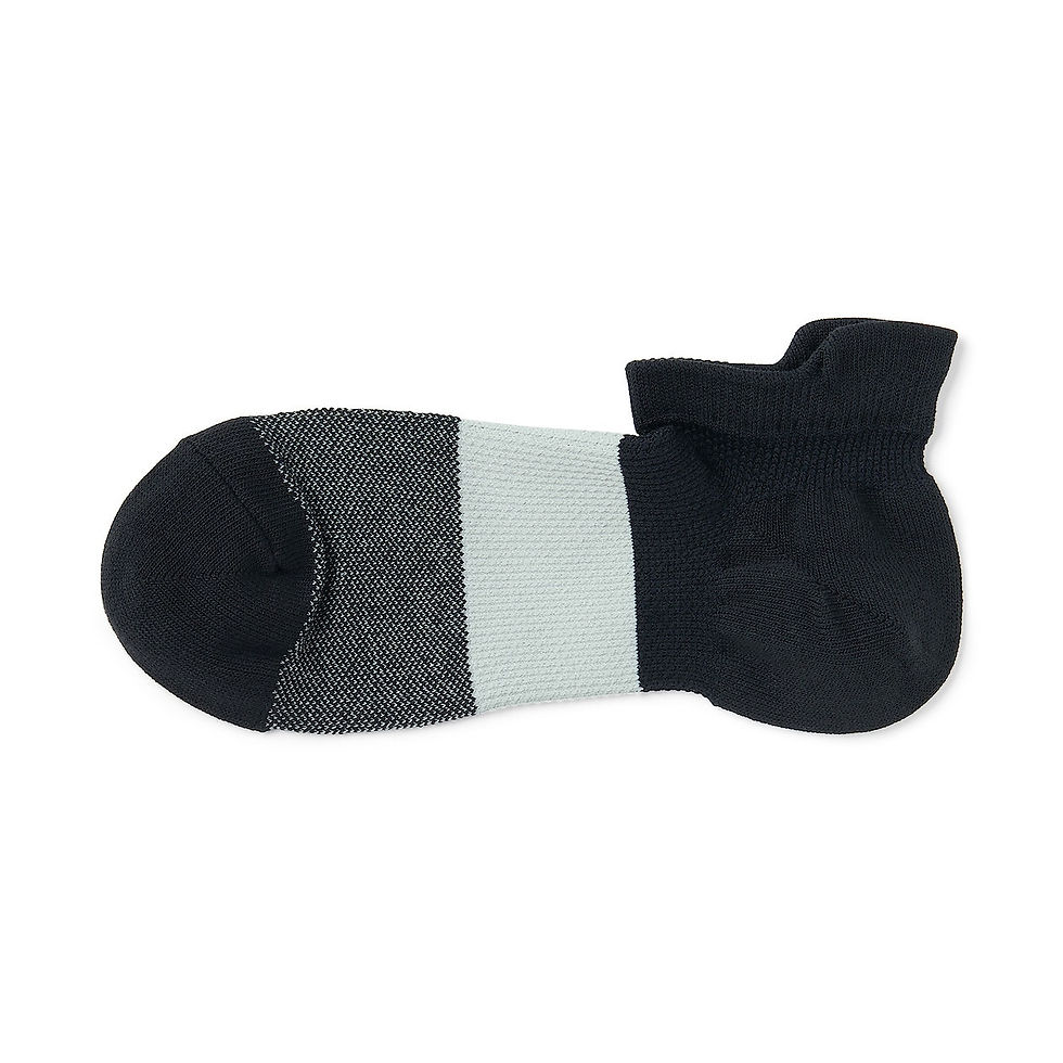 Thumbnail: Womens Right Angle Sneaker Socks For Running