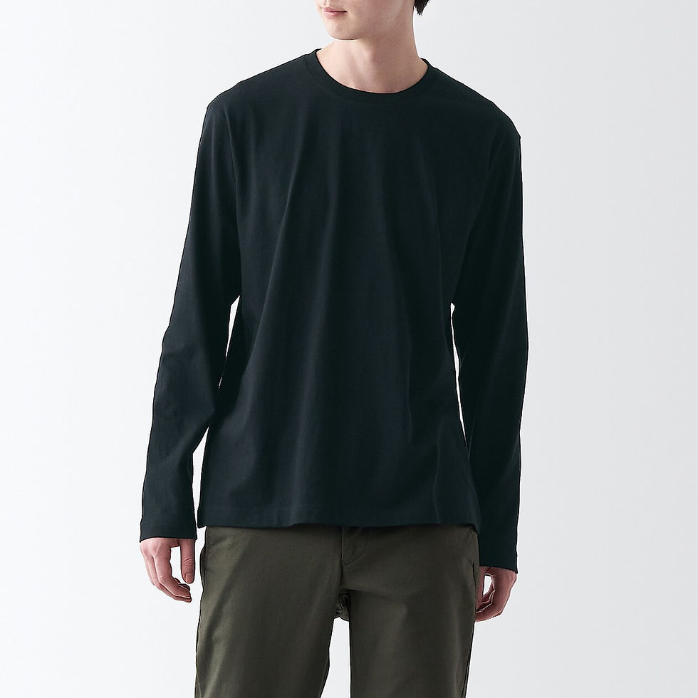 Thumbnail: Washed Jersey Long Sleeve T-shirt