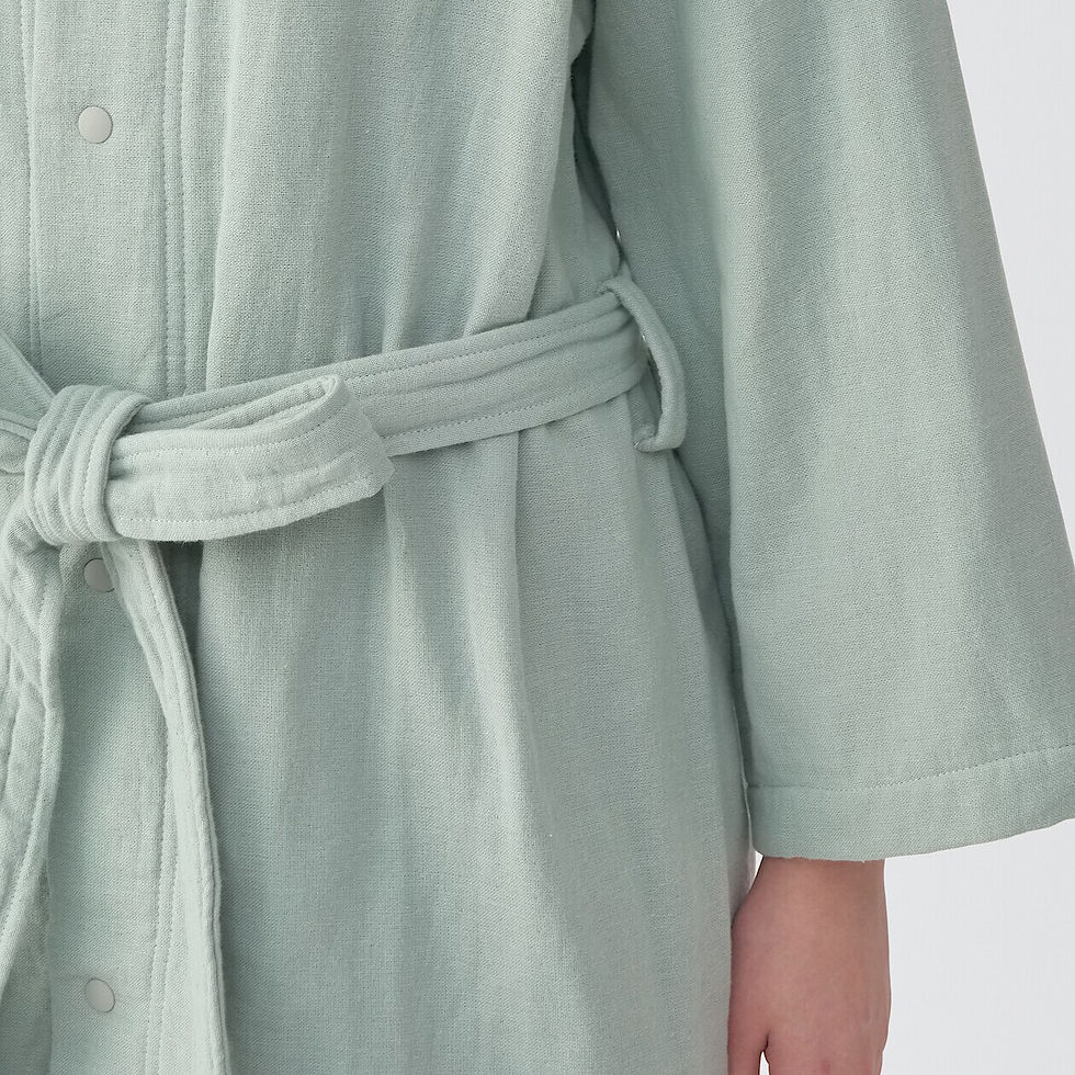 Thumbnail: Gauze Pile Bath Gown