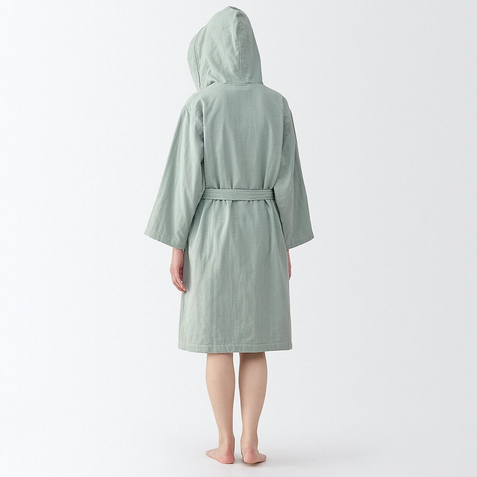 Thumbnail: Gauze Pile Bath Gown
