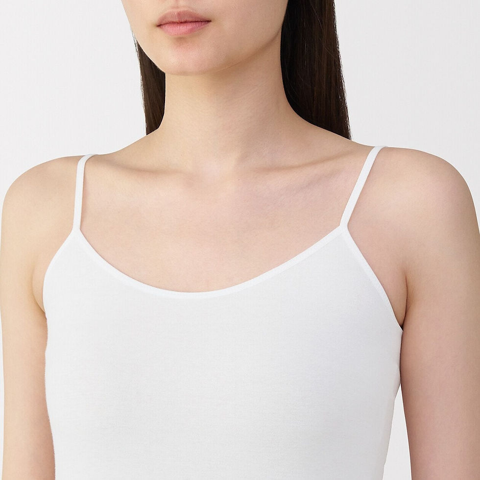 Thumbnail: Womens Cotton Stretch Jersey Camisole