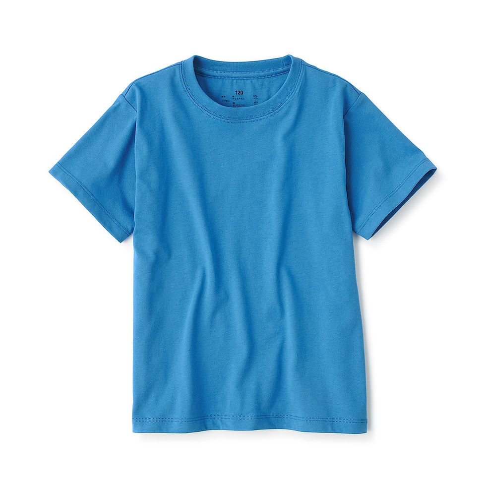 Thumbnail: Kids Crewneck Short Sleeve T-Shirt (Solid)
