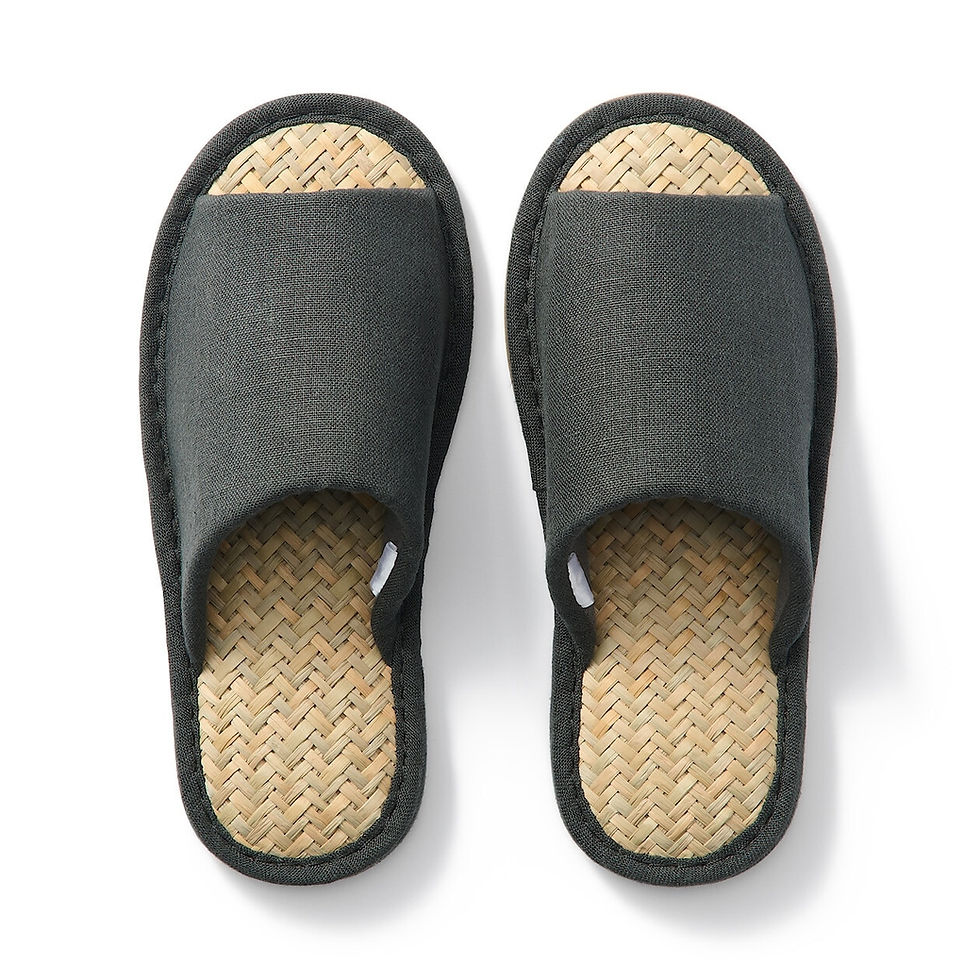 Thumbnail: Malay Grass Open Toe Slippers