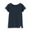 Thumbnail: Babies Rib Knit Crew Neck Short Sleeve T-Shirt
