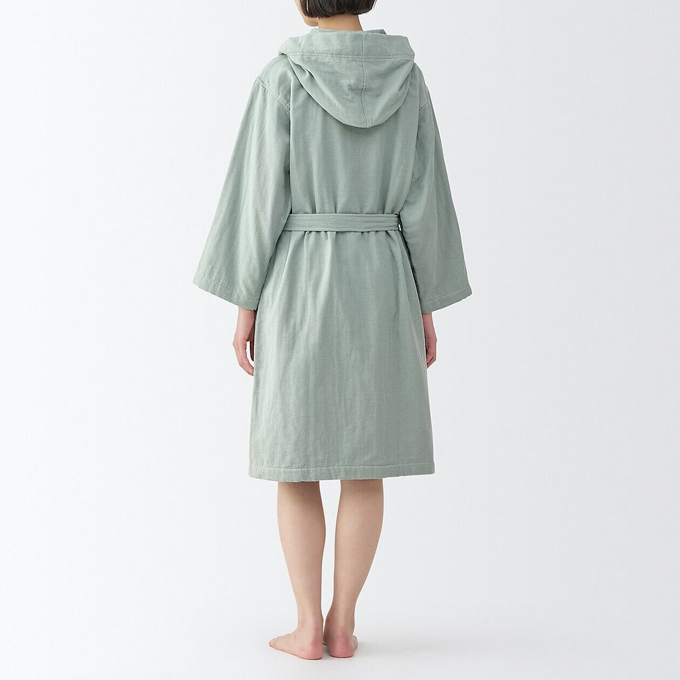 Thumbnail: Gauze Pile Bath Gown