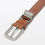 Thumbnail: Vegetable Tanned Leather Adjustable Belt (Medium Stitch)