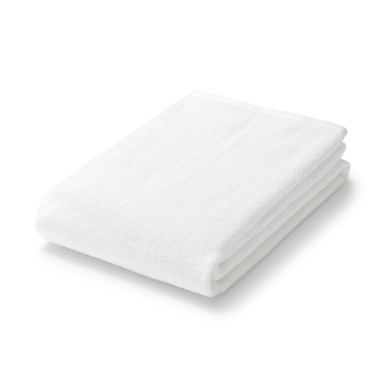 Twin Pile Large Bath Towel with Loop