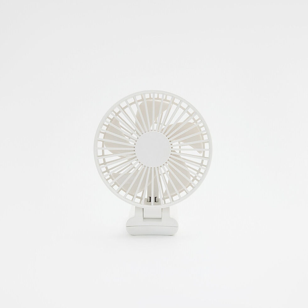 Thumbnail: Thin Compact Rechageable Handy Fan