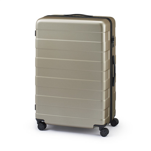 Free Adjustable Handle Hard Carry-On Suitcase (105L) MUJI