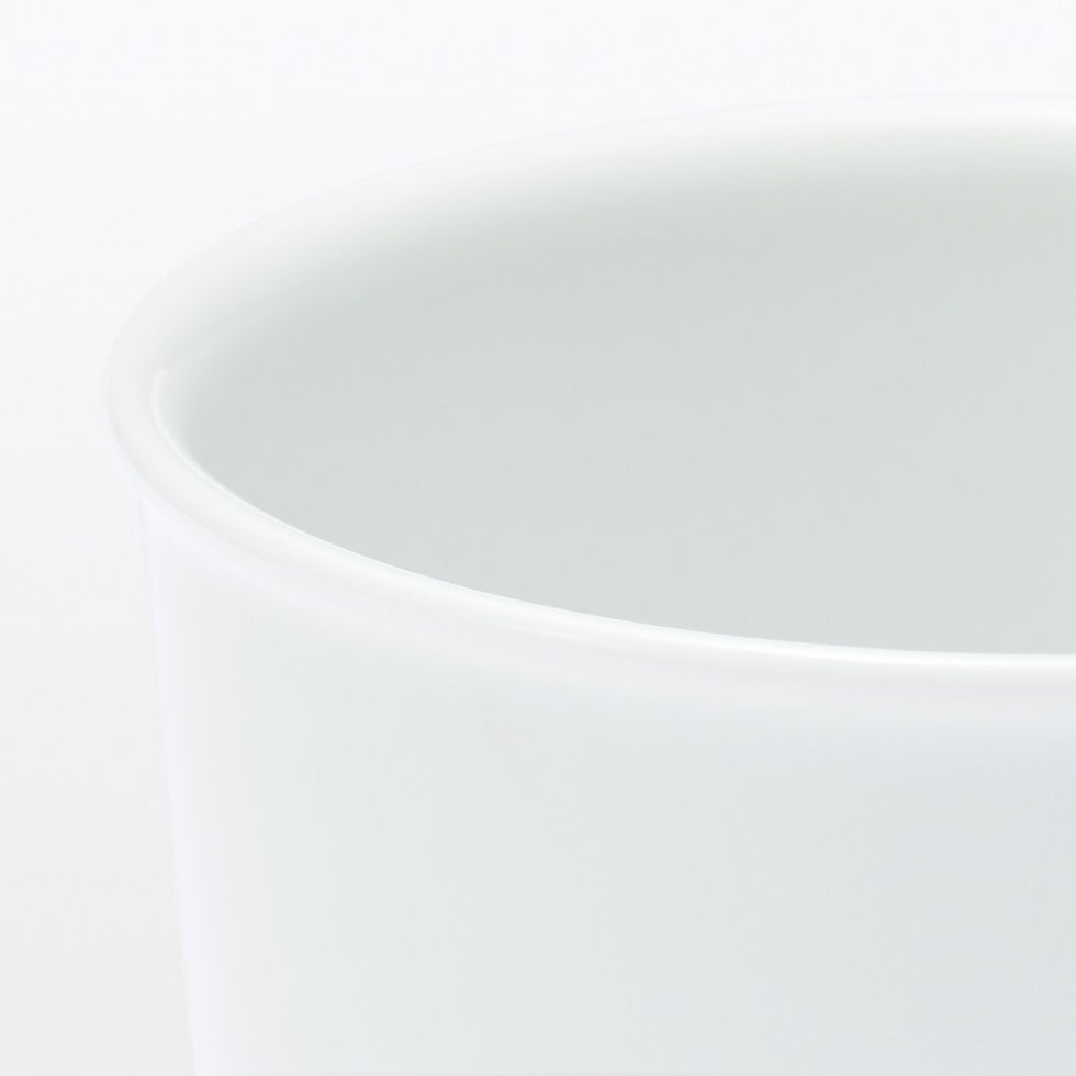Thumbnail: White Porcelain Gargle Cup