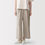 Thumbnail: Womens Washed Linen Easy Wide-Fit Pants