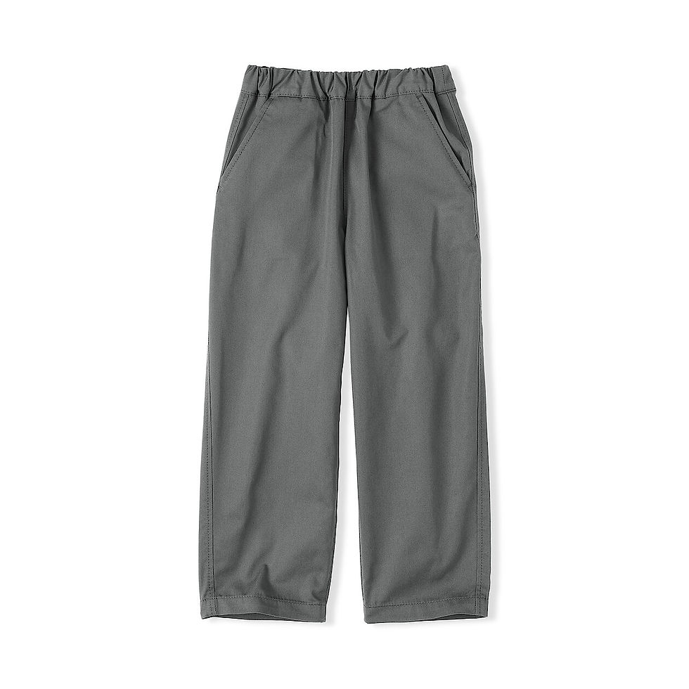 Thumbnail: Kids Quick Dry Twill Wide-Fit Pants