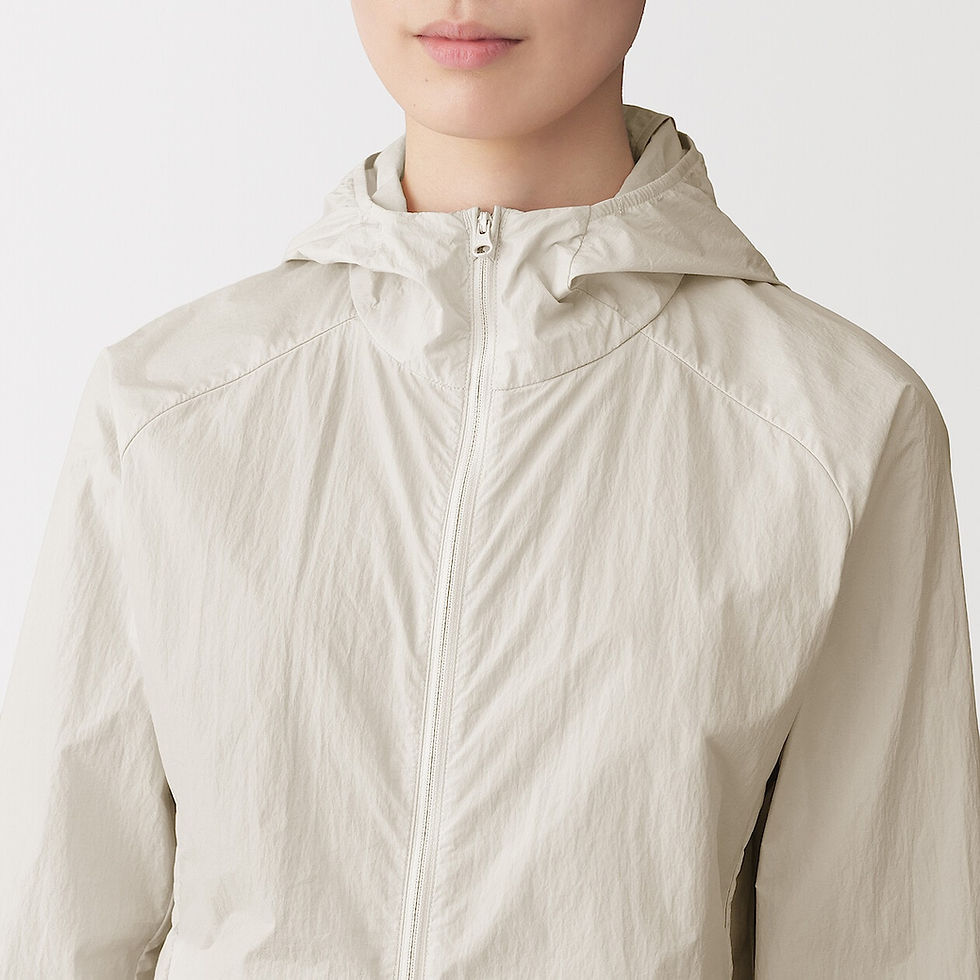 Thumbnail: Womens Water Repellent UV Protection Pocketable Hoodie