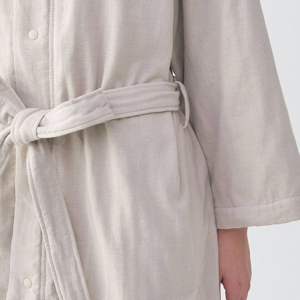 Thumbnail: Gauze Pile Bath Gown