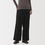Thumbnail: Womens Slub Yarn Chino Pleated Wide Pants