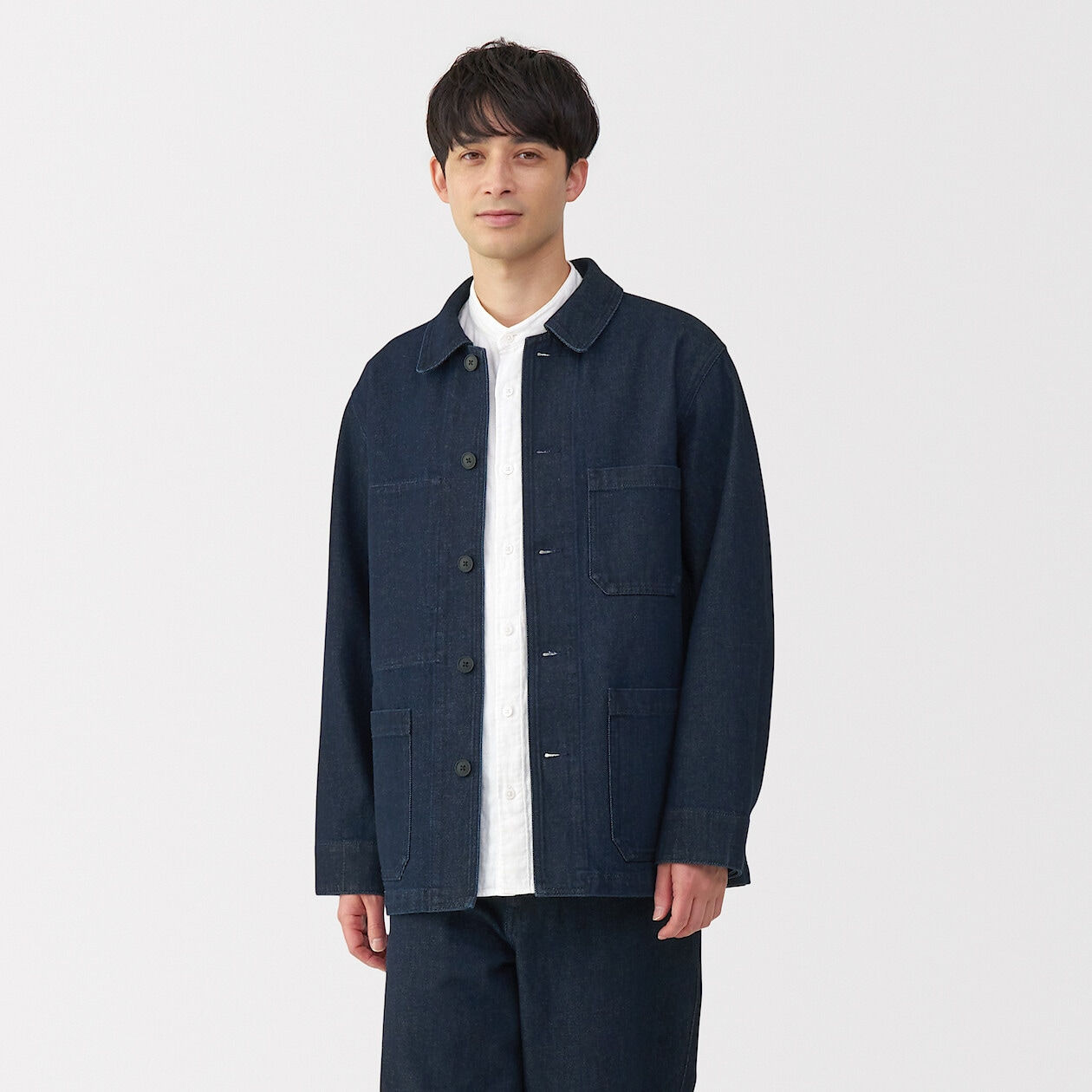 Mens Kapok Blended Denim Coverall