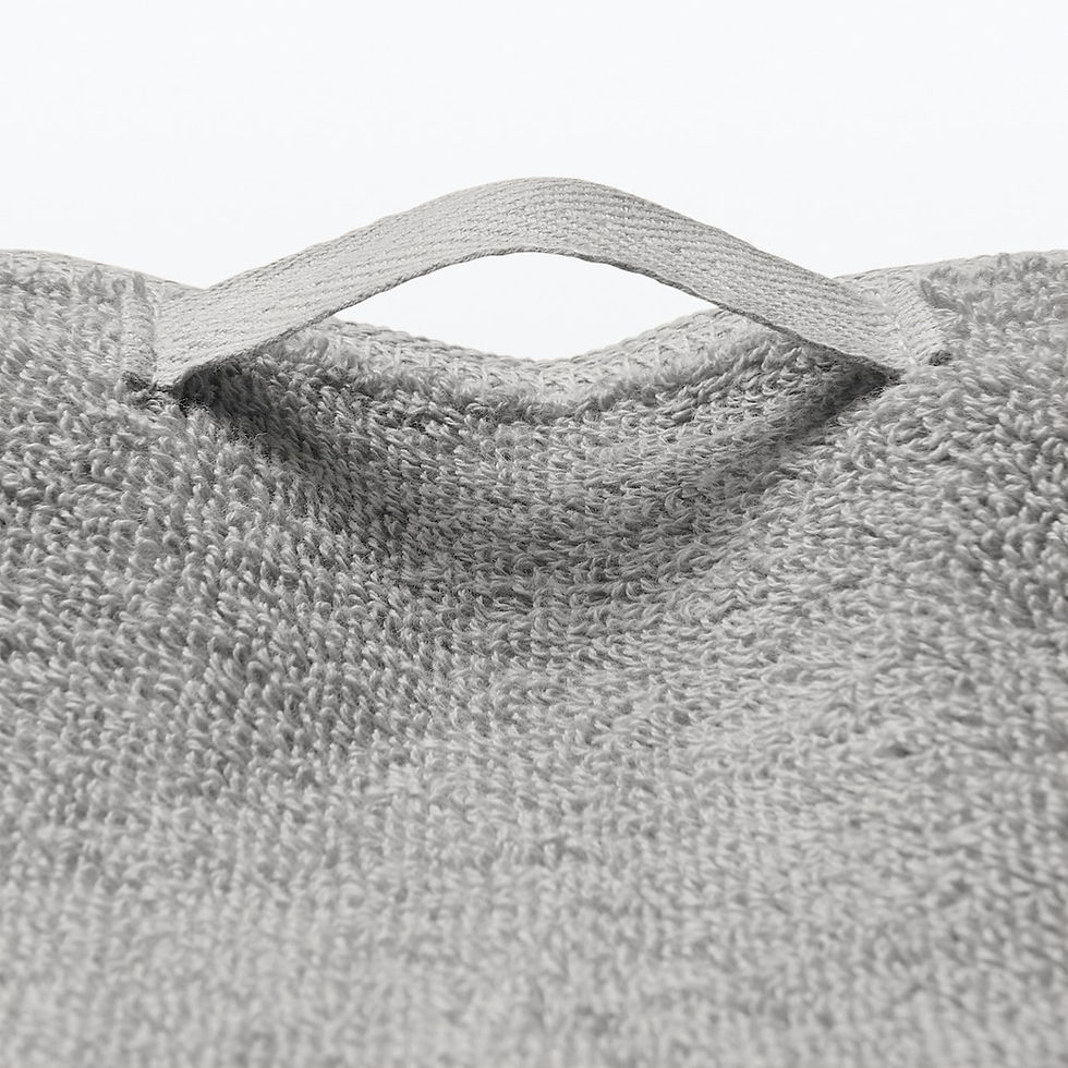 Thumbnail: Twin Pile Large Bath Towel with Loop