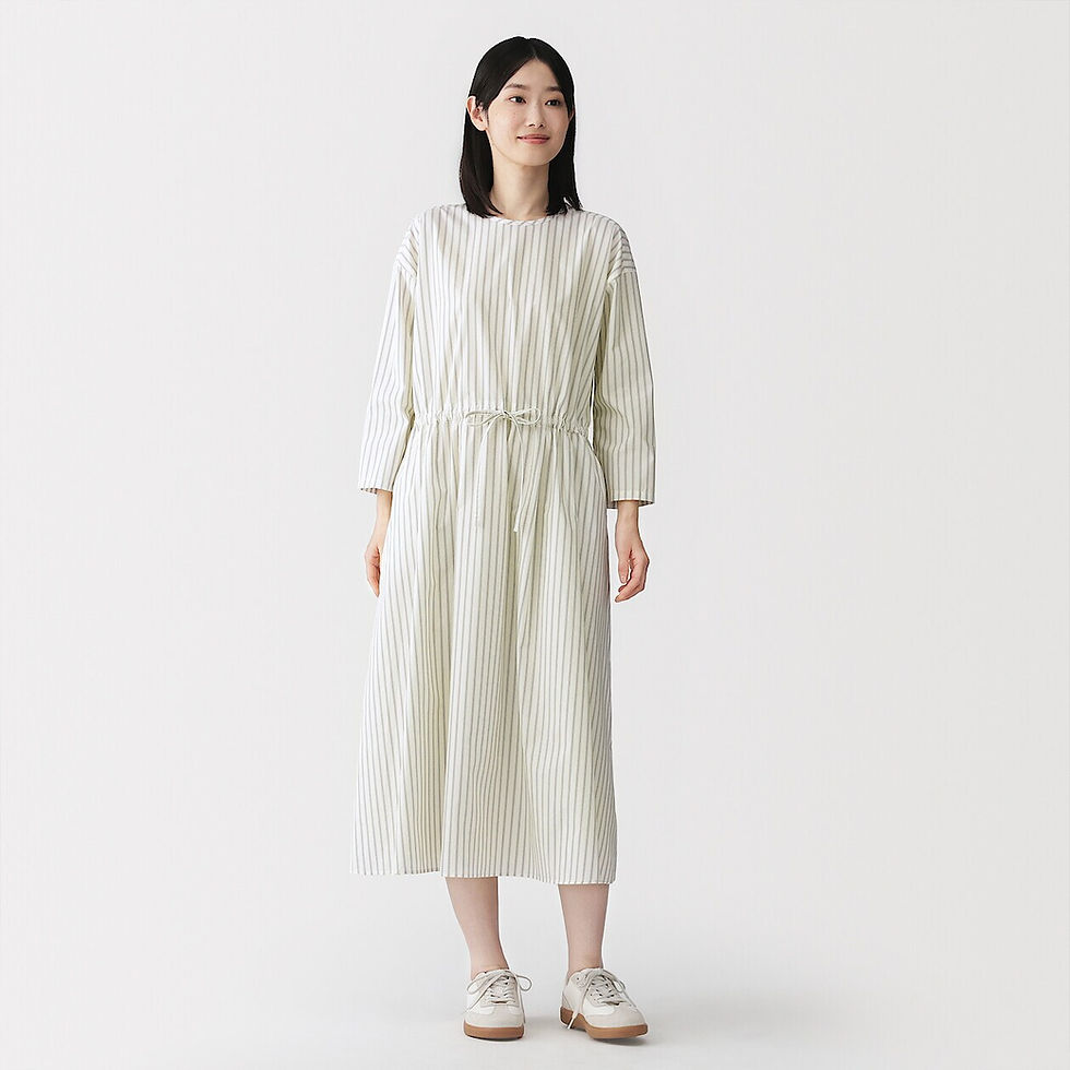Thumbnail: Womens Light Broadcloth Pullover Dress