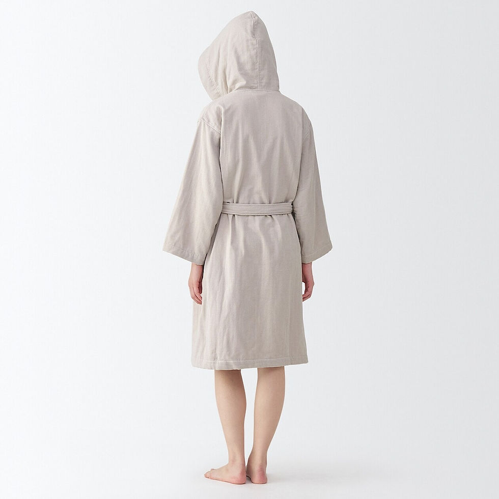 Thumbnail: Gauze Pile Bath Gown
