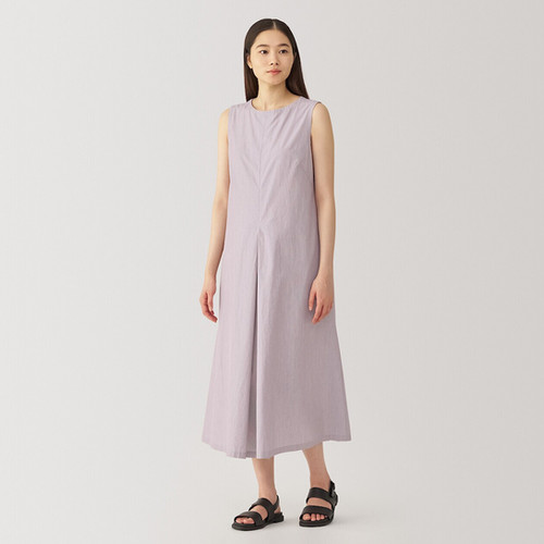 Womens Cool Touch Broadcloth Sleeveless Dress MUJI Philippines