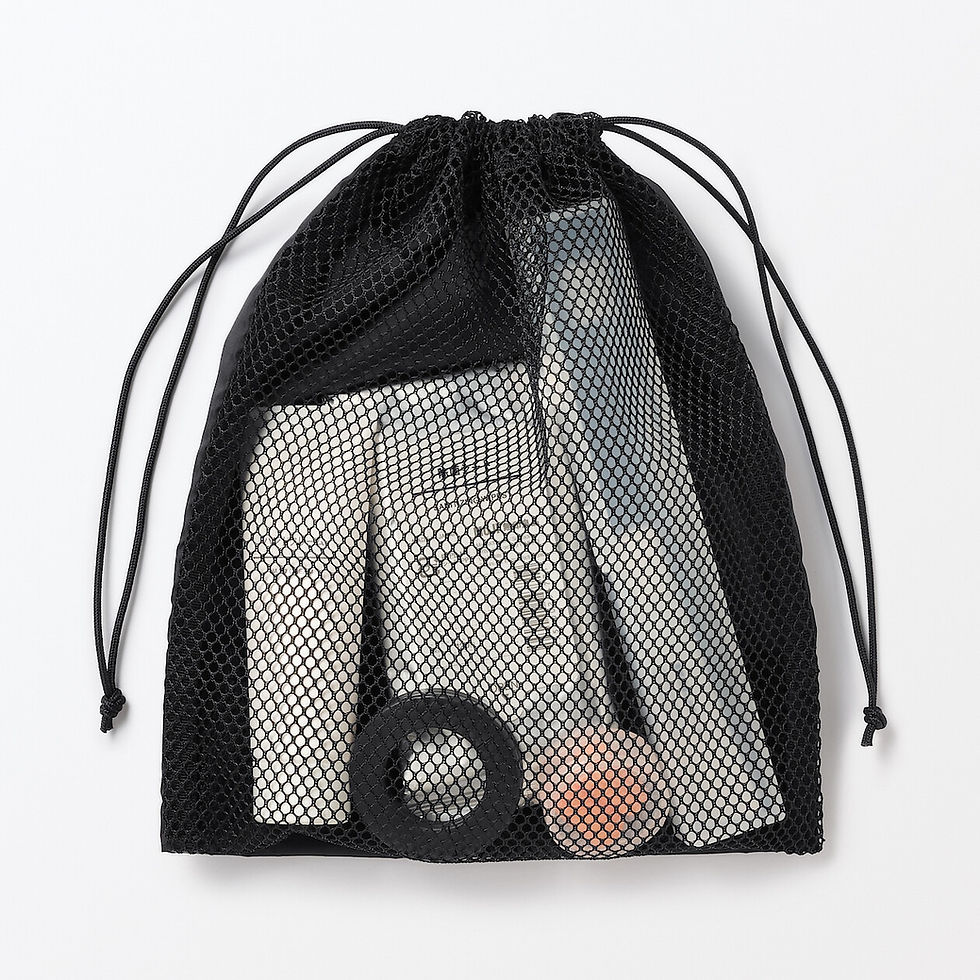 Thumbnail: Drawstring Bag Double Type - Small