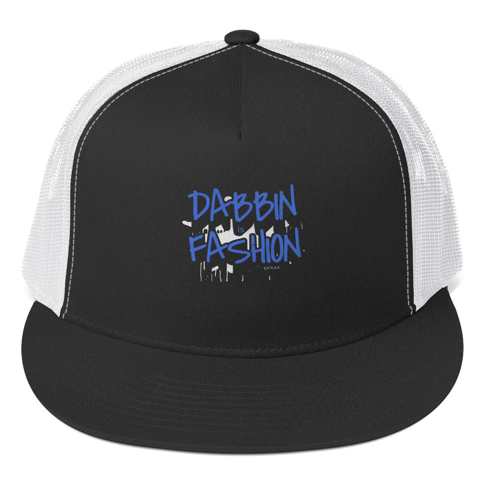 Black and white trucker cap, DABBIN FASHION