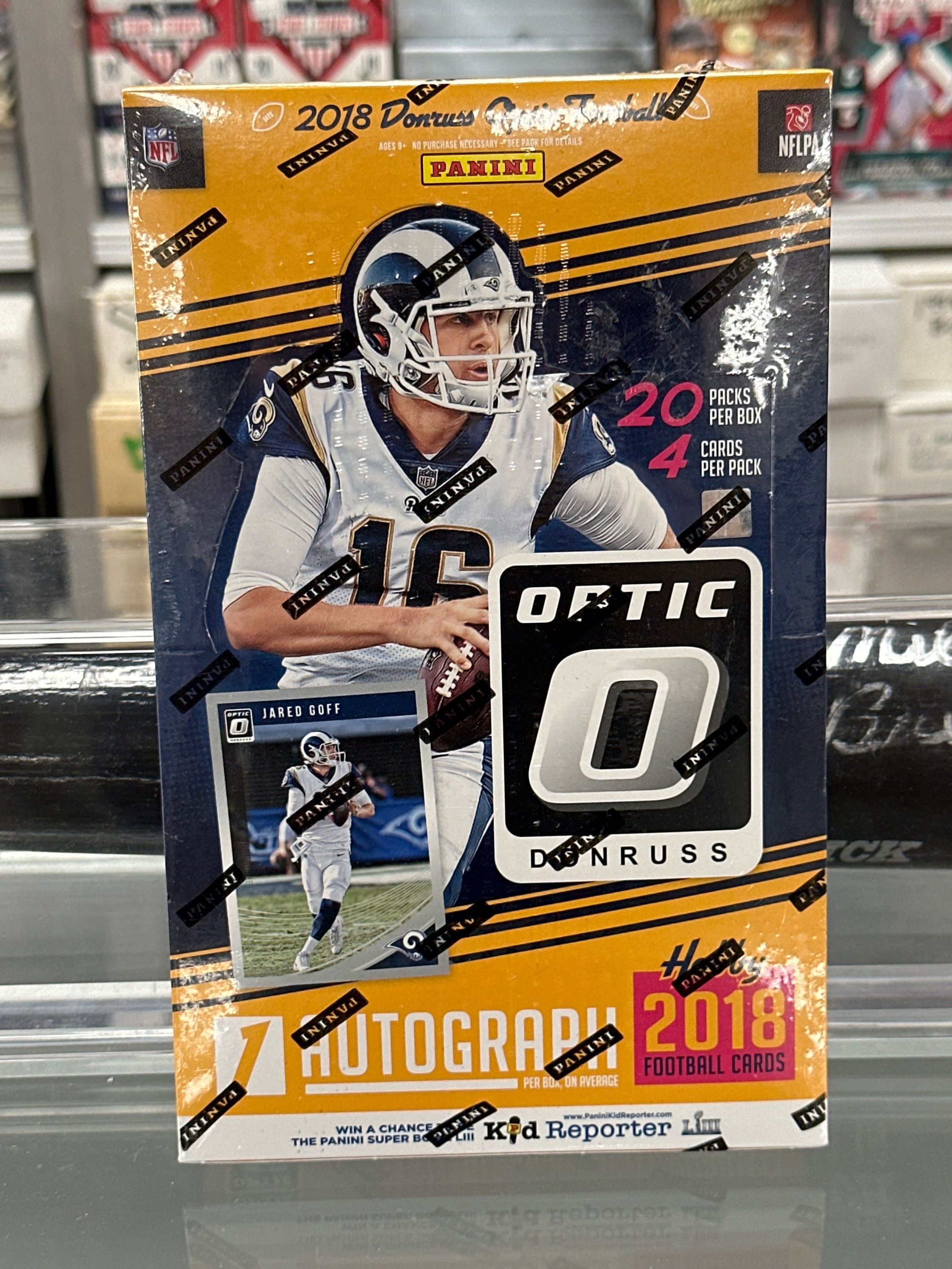 2018 Optic Donruss Football Hobby