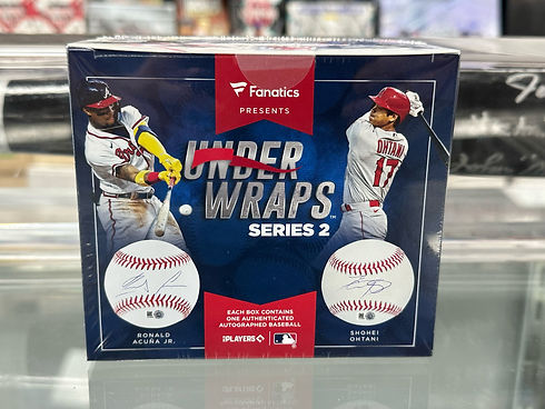 Fanatics MLB Under Wraps Series 2 Autographed Baseball