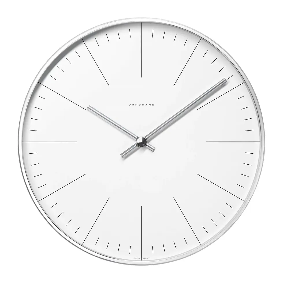 Junghans max bill Wanduhr Funk Ø 30
