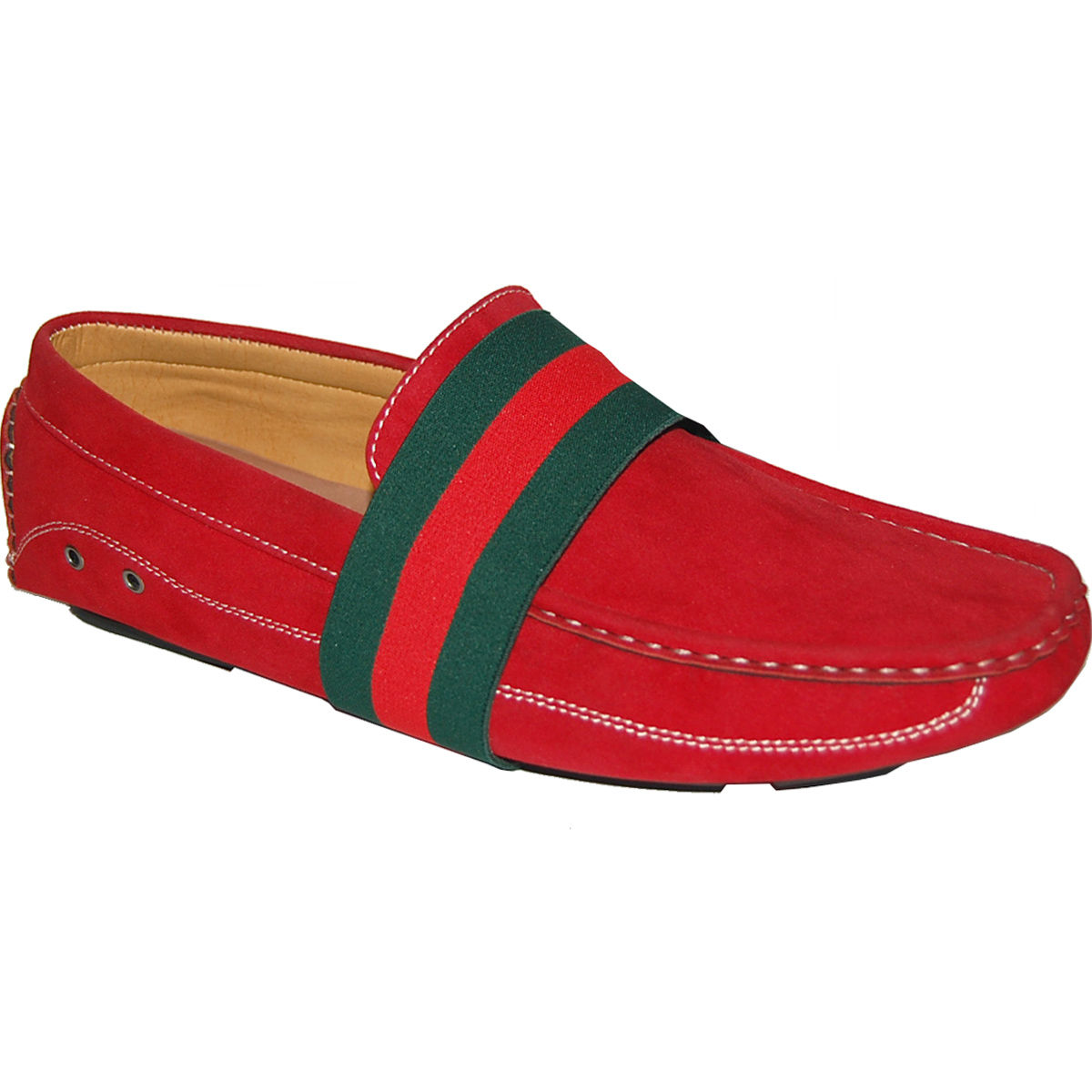 Men Of The House Red Casual Slip-On