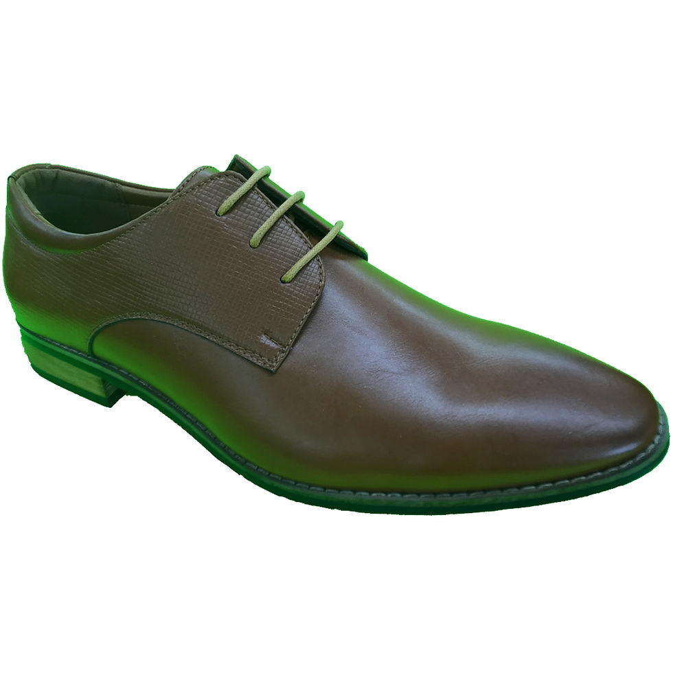 Shoe Artists Coffee Lace Up Republic Collection Men's Footwear With Style