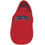 Thumbnail: Men's Red Casual Slip-On with Purple Snake Skin Detail