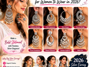 What Are the Best Silver Big Earrings for Women to Wear in 2026?