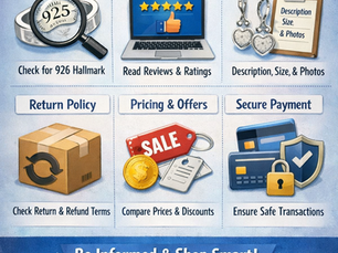 What Should You Check Before Buying Silver Jewellery Online?