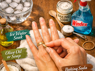 How Can You Safely Remove a Tight Wedding Ring at Home?