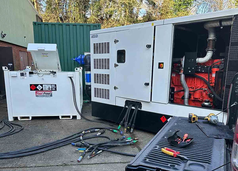 Generator testing equipment