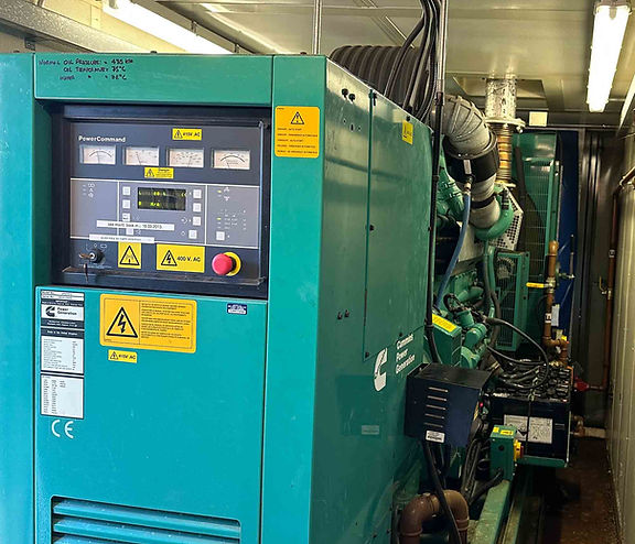 Generator control room
