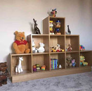Display cabinet for toys