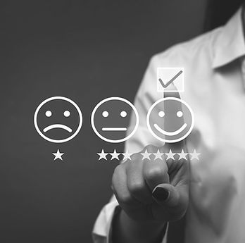 Customer satisfaction visual