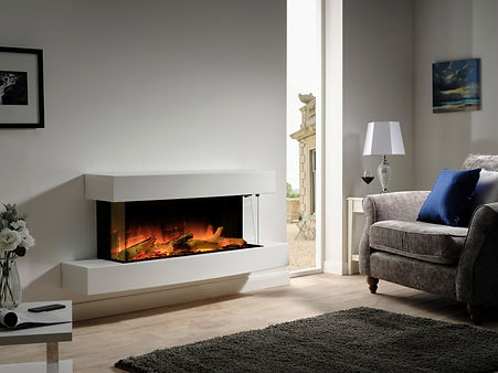 Atlas 1000 on-wall electric fire