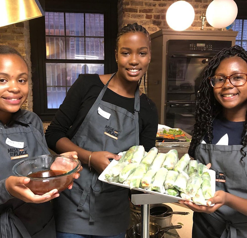 Cooking session is in!