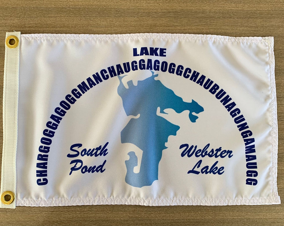 Thumbnail: Lake Chargoggagogg Boat Flags
