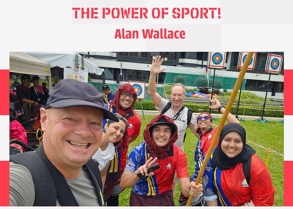 TEAMWORK MAKES THE DREAM WORK: The power of sport!