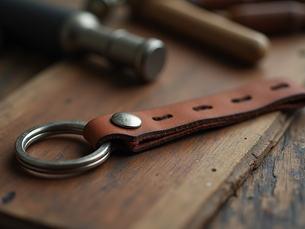 Discover the Joy of Family Bonding at Our Medieval Leather Keyring Making Workshop